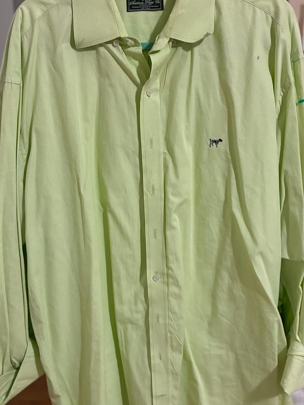 The Southern Shirt Company Light Lime Green Button-Down Shirt
